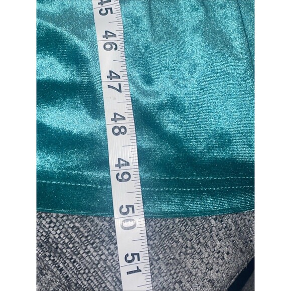 Terra & Sky Dress Womens 3X Velvet Green Midi Stretch Plus Size Holiday Classic - Picture 5 of 11